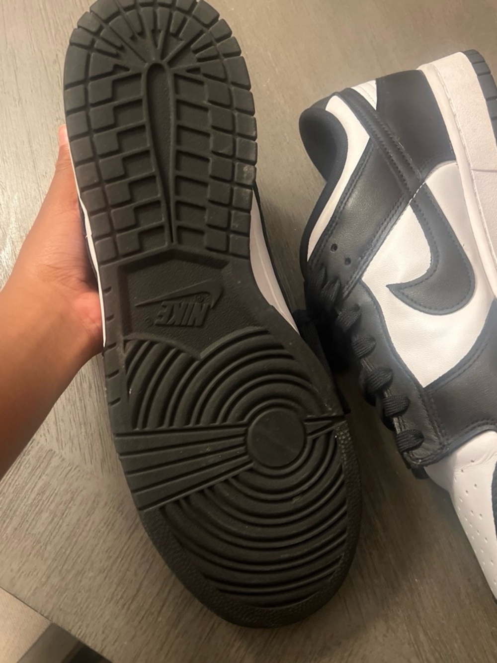 Nike Men’s Low-Top Sneakers - Black and White